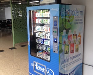 Jóvenes colombianos apuestan por la distribución de productos de farmacia en máquinas vending Jóvenes colombianos apuestan por la distribución de productos de farmacia en máquinas vending