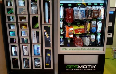 Así es la máquina Box creada por Vending Modular para la dispensación de material de trabajo