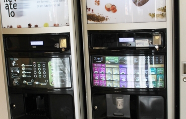 Café gratis en las expendedoras para iniciar el curso universitario