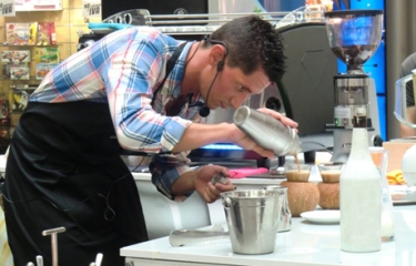 La Copa Davis deja un buen sabor de boca entre los aficionados, por el resultado de España y el café que pudieron degustar