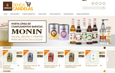 Cafés Candelas celebra su 40 aniversario con el lanzamiento de su nueva tienda online e imagen de marca