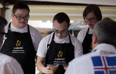 Sesenta y una personas con discapacidad intelectual expertas en café salen de los Campeonatos Baristas de 2015
