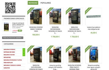 Vending de segunda mano, de total confianza y con total garantía