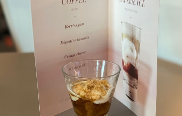 Cheesecake coffee: Un café 'con altura' en el aeropuerto de Milán Cheesecake coffee: Un café 'con altura' en el aeropuerto de Milán