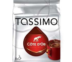 Chocolate belga en la cafetera de monodosis Tassimo