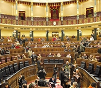 El Parlamento español dedica el tiempo a la lucha electoral y se olvida de la crisis