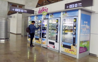 Delikia lleva su concepto de vending de calidad y productos frescos al aeropuerto de Barcelona