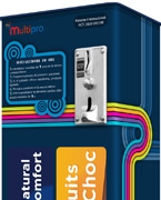 La primera expendedora de preservativos con botones de selección