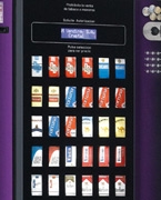 La última serie de máquinas de tabaco de GM Vending