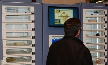 El vending en bandeja del consumidor 