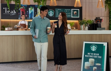 El auge de los Coffee Corners en Tailandia: Nestlé 'We Proudly Serve Starbucks®' en acción