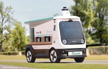 El futuro del café llega rodando: La primera estación de café autoconducida de Rhea El futuro del café llega rodando: La primera estación de café autoconducida de Rhea