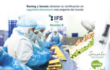 El palmarés de certificaciones de Ñaming: El proveedor logra la certificación IFS 8 El palmarés de certificaciones de Ñaming: El proveedor logra la certificación IFS 8