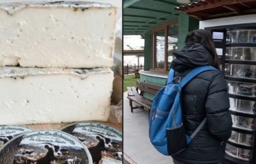 El Pueblo Ejemplar de Asturias y su máquina de vending premium de queso Cabrales El Pueblo Ejemplar de Asturias y su máquina de vending premium de queso Cabrales