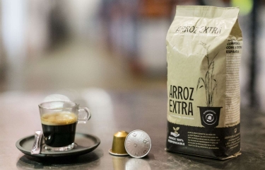 El viaje solidario del café de cápsulas recicladas se inicia en los campos de arroz El viaje solidario del café de cápsulas recicladas se inicia en los campos de arroz