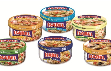 Calidad Pascual distribuirá las conservas y ensaladas Isabel en hostelería y vending
