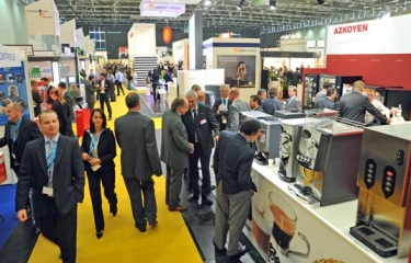 El expendedor automático como la cafetería más pequeña del mundo, lema de Eu’Vend & Coffeena