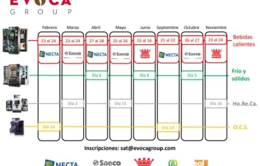 Evoca Iberia retoma sus cursos de formación técnica de forma presencial
