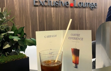 Éxito rotundo de los cócteles de café de las superautomáticas en el aeropuerto de Milán Éxito rotundo de los cócteles de café de las superautomáticas en el aeropuerto de Milán