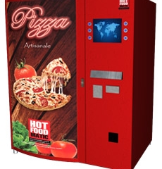 París acogerá la expendedora de pizzas que nació en el Mediterráneo