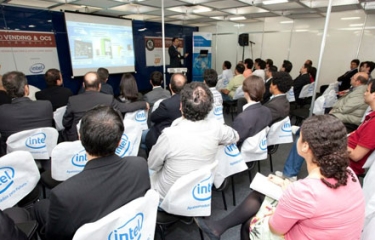 La feria del vending de Brasil supera las expectativas y expone grandes novedades tecnológicas de Intel