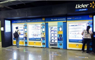 Extender la experiencia del supermercado a estaciones de metro con máquinas de vending Extender la experiencia del supermercado a estaciones de metro con máquinas de vending