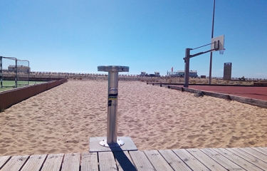Las fuentes de Canaletas lucen en la costa portuguesa