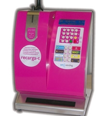 Ya se pueden comprar recargas de móviles a través de una expendedora