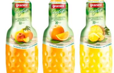Granini renueva la imagen de su gama con Stevia
