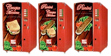 Pizza recién hecha, un negocio redondo para el vending que ya triunfa en Francia