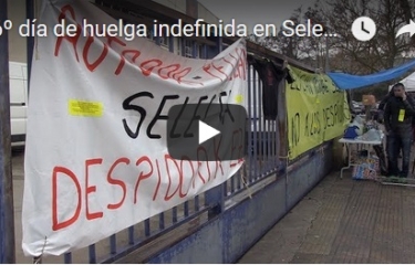 Los trabajadores de Selecta en huelga: “Aquí no sobra ni un puesto de trabajo”
