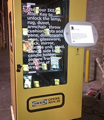 Ikea tira del vending para promocionar la apertura de una tienda en Winnipeg