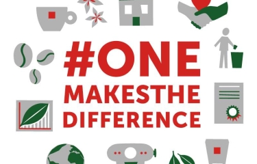 illycaffè consolida su compromiso medioambiental con el proyecto #ONEMAKESTHEDIFFERENCE
