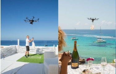 Inauguración del servicio Delivery de comida con drones: hoy a las 13 h en Menorca Inauguración del servicio Delivery de comida con drones: hoy a las 13 h en Menorca