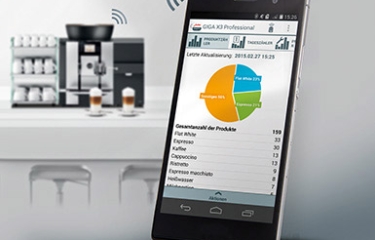 Cafeteras conectadas al teléfono, la tecnología de Jura al servicio del OCS