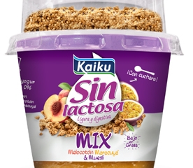 Kaiku sin lactosa suma efectivos a su gama de snacks sin lactosa