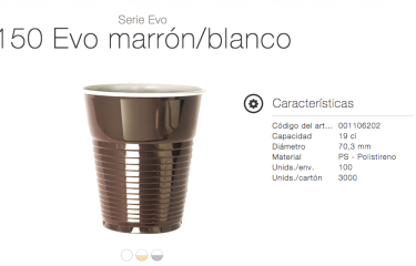 La gama de vasos que combina diseño atractivo y optimización del espacio