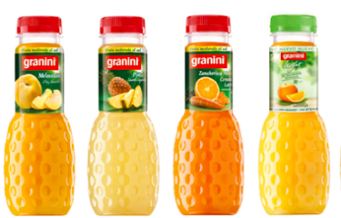 La hidratación frutal para llevar, por granini