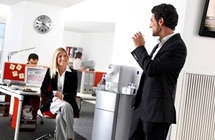 Café premium en la oficina 