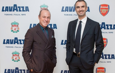 Lavazza, café oficial del Arsenal y el Liverpool Lavazza, café oficial del Arsenal y el Liverpool