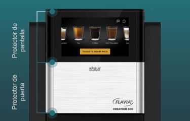 Lavazza implementa un protector antimicrobiano de superficie en el modelo Flavia Creation 600
