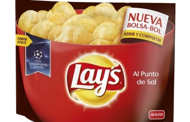 El nuevo formato de Lay’s facilita a los consumidores del vending compartir sus patatas