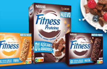 Lo nuevo de Nestlé: snacks on the go fitness 0% azúcares añadidos