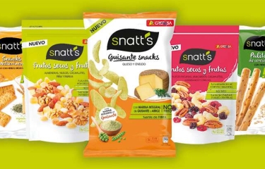Los nuevos Snatt's de Grefusa saben a queso y hierbas aromáticas