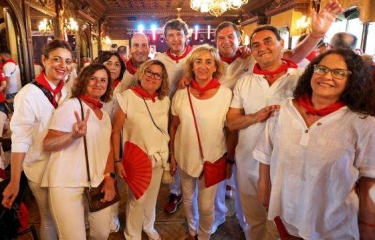 Los Sanfermines que Azkoyen dedicó a su gran amigo José Manuel Fernández