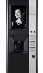 La primera expendedora de café interactiva 