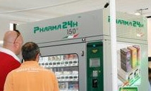 Magex presenta su máquina de medicamentos en Cosmofarma 2011