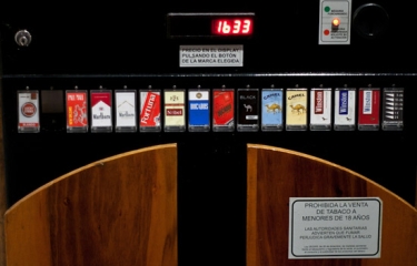 Aumentan las restricciones al tabaco en las máquinas de vending de Galicia