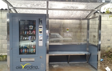 Olevending integra sus expendedoras en el mobiliario urbano de los municipios