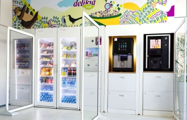 Minimarket: el sustituto vending para las áreas de restauración de las oficinas